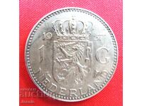 1 guilder 1957 Netherlands silver