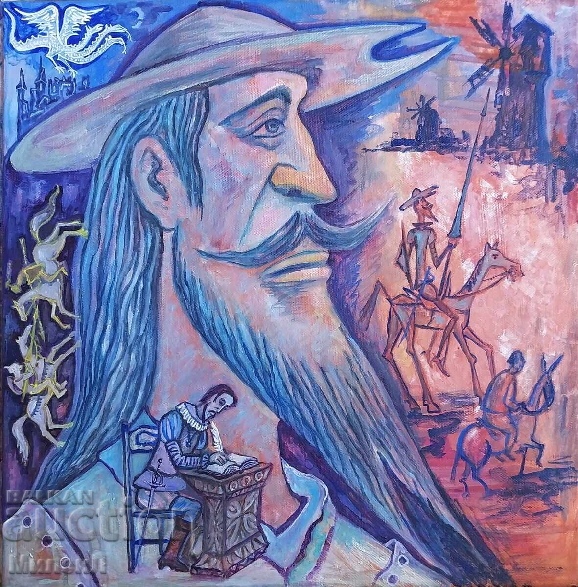 Tablou acrilic Don Quijote