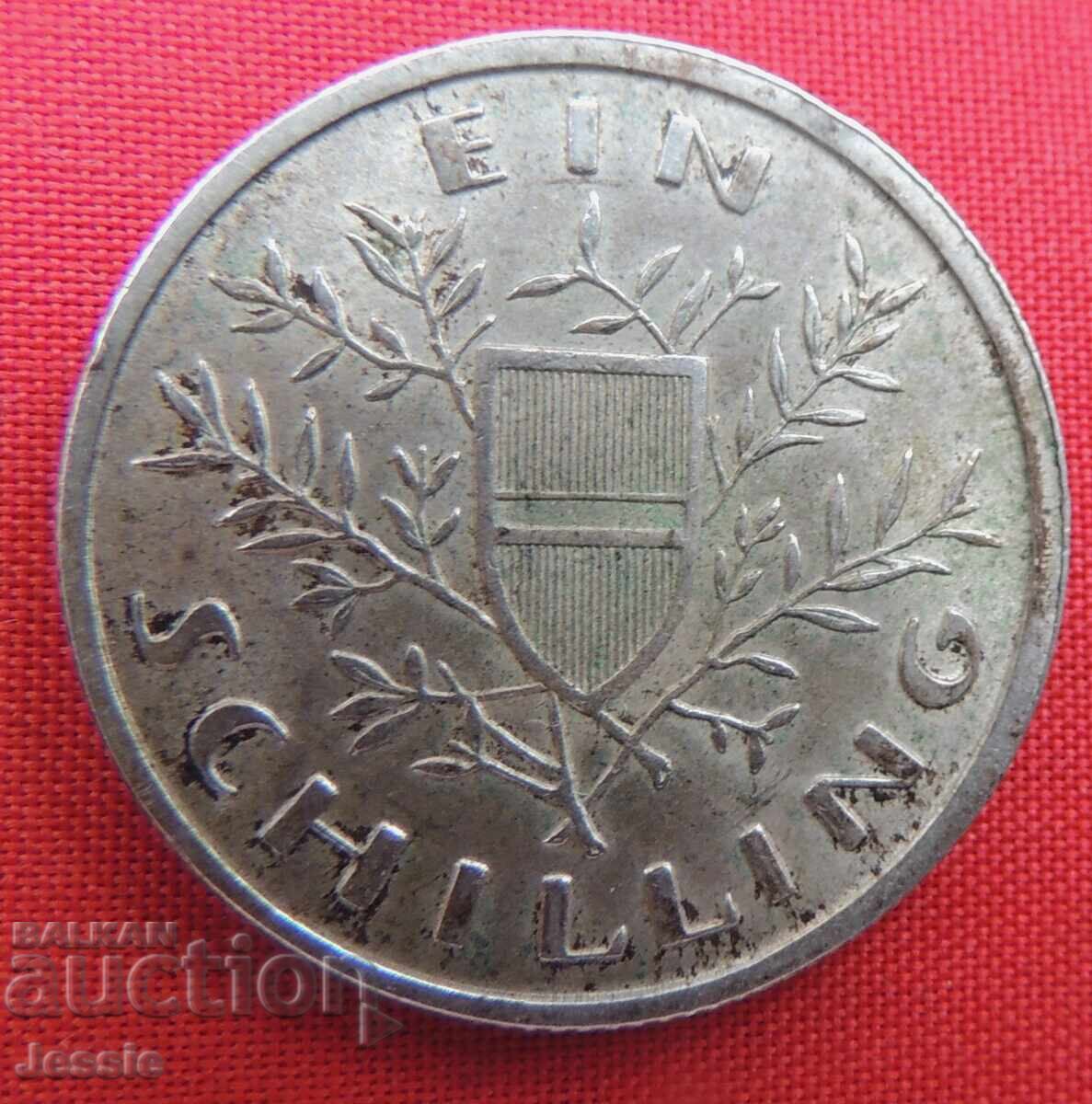 1 shilling 1925 Austria silver UNC