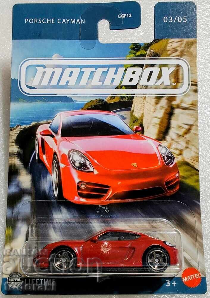 Matchbox Porsche Cayman 1:64 Мачбокс Порше Кайман Количка Matchbox Porsche Cayman 1:64 Мачбокс Порше Кайман Количка