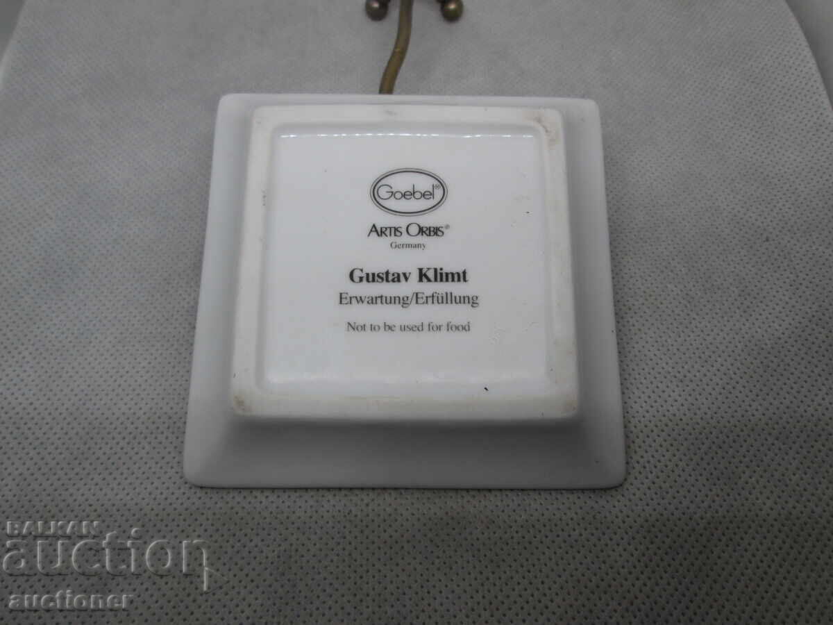 Аукцион СТЕННА ПОРЦЕЛАНОВА ЧИНИЙКА- GUSTAV KLIMT ОРИГИНАЛНА