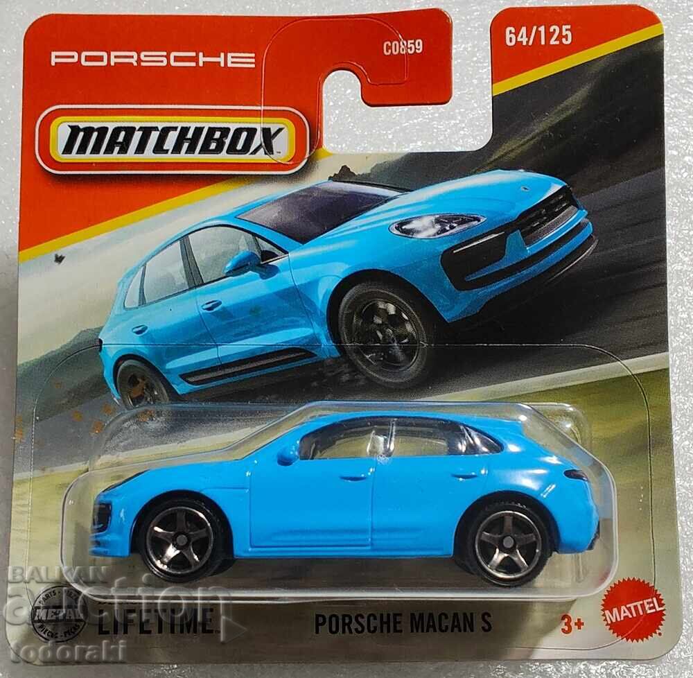 Matchbox Porsche Macan S 1:64 Matchbox Porsche Macan Toy Car