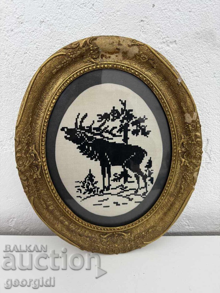 Large tapestry with forest / hunting motifs Large tapestry with forest / hunting motifs