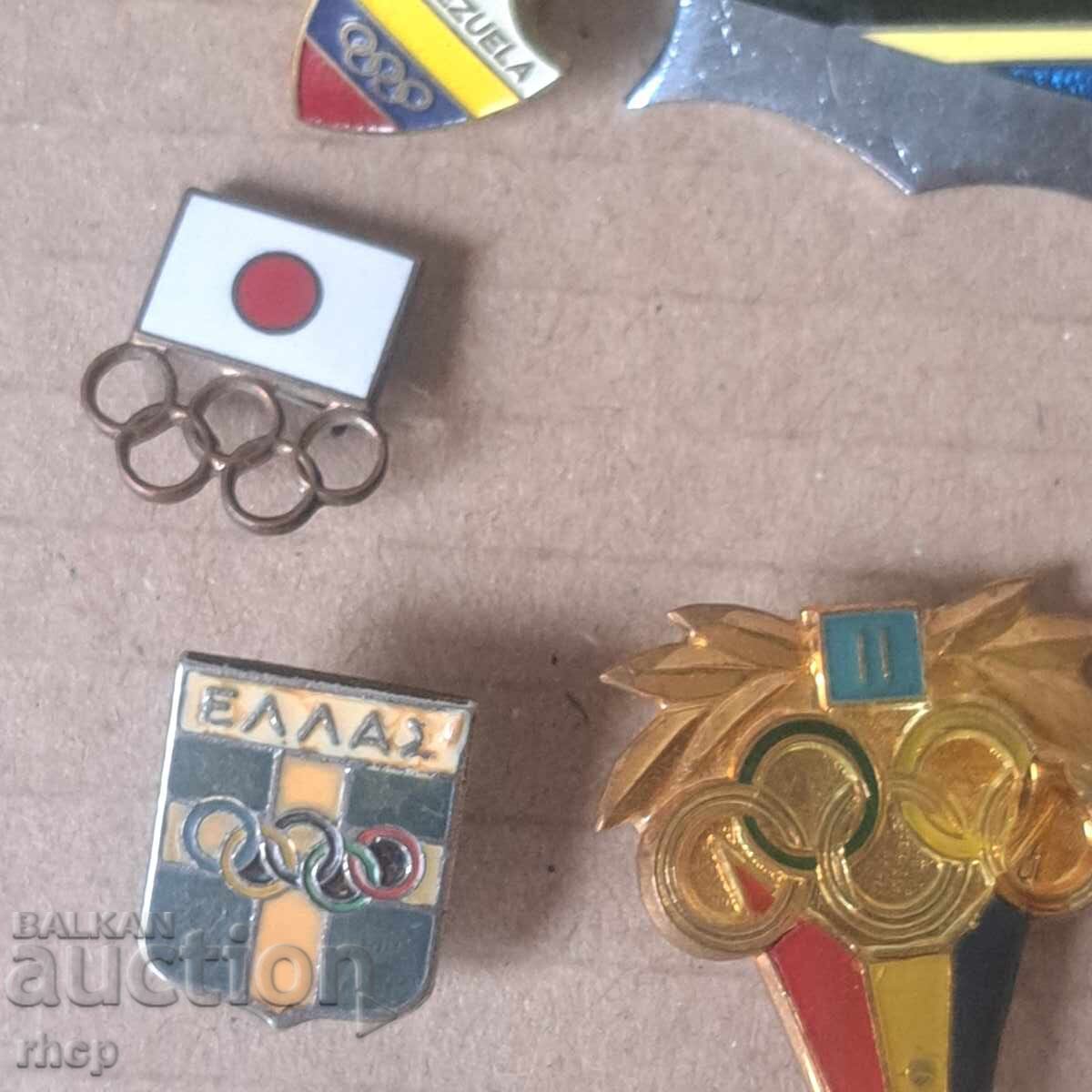 Livrarea Lot de insigne olimpice