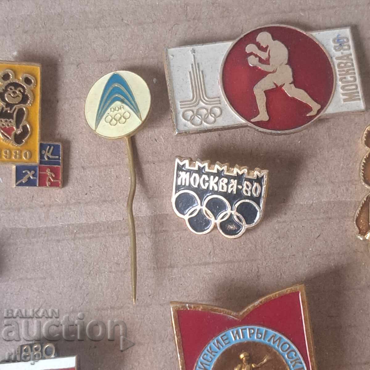 Lot de insigne olimpice - 6