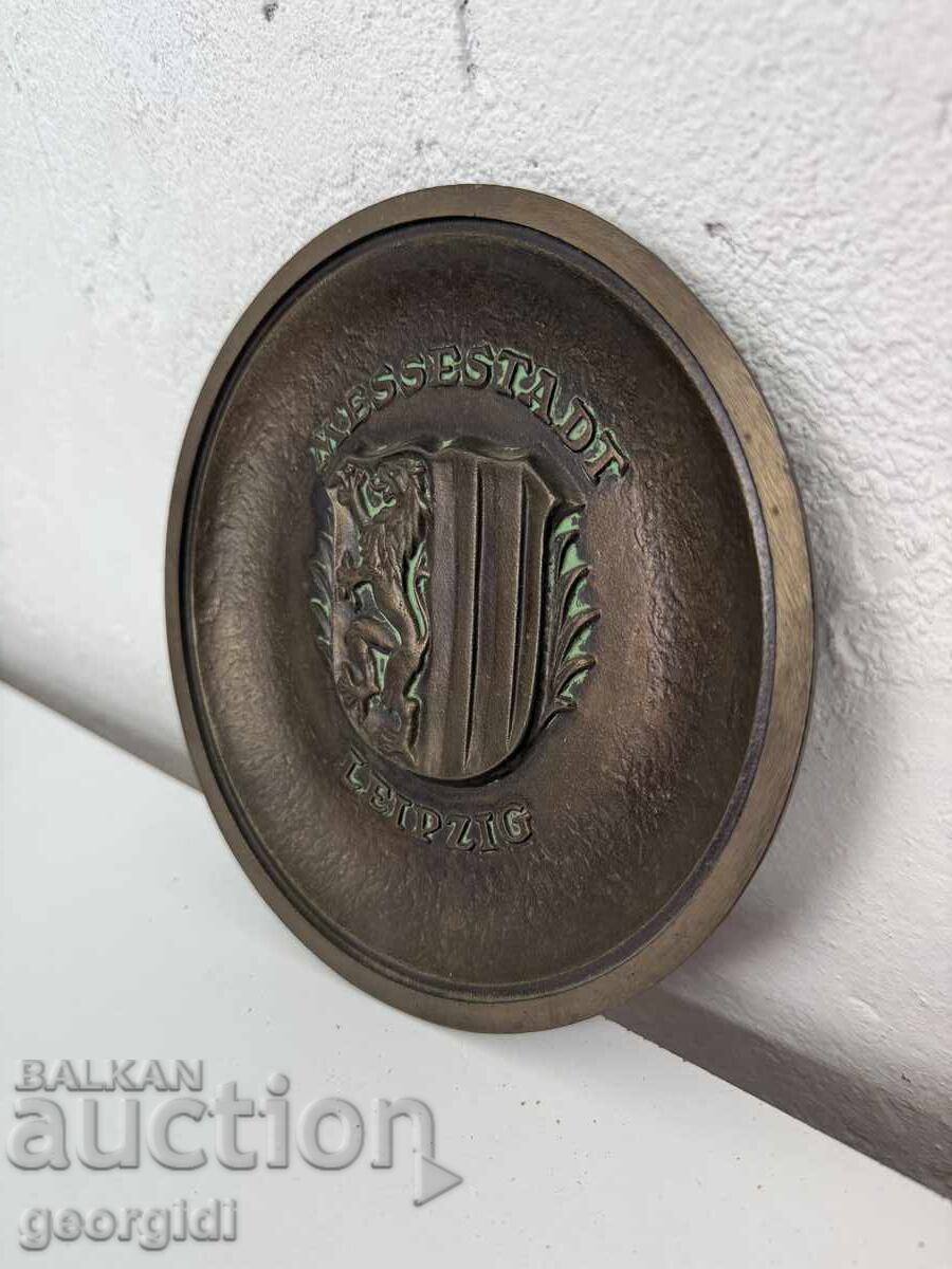 Delivery of Bronze Plaque / Plate Leipzig Delivery of Bronze Plaque / Plate Leipzig