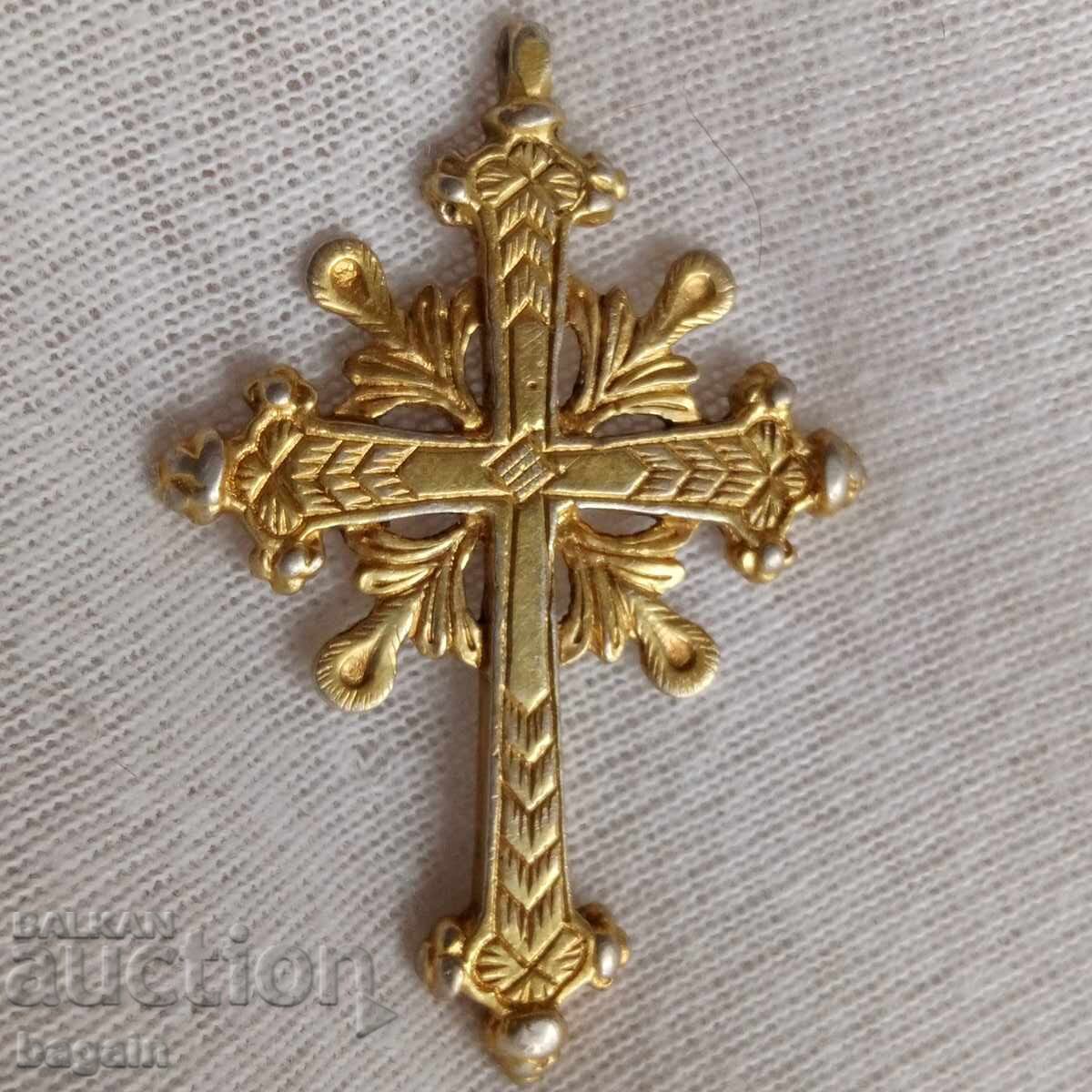 Licitație Cruce de argint cu aurire cu mercur din perioada Renașterii Licitație Cruce de argint cu aurire cu mercur din perioada Renașterii