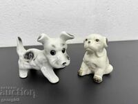 LOT dogs / porcelain / figures