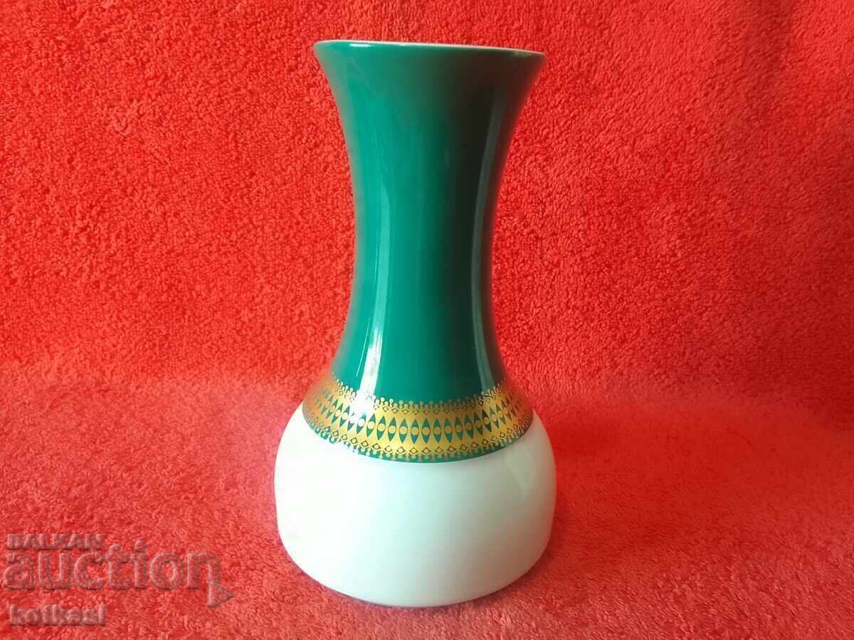 Стара Порцеланова Ваза Thomas Germany позлата