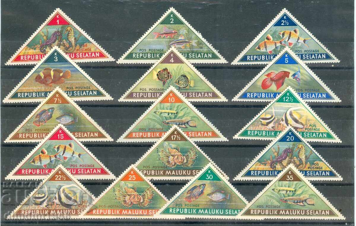 Μαλούκου Σελάταν - Είδη ψαριών - καθαρά