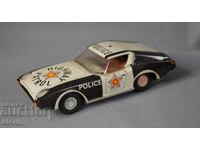 Old German metal toy car model Police