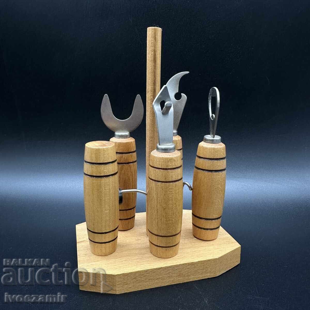 Σετ ρωσικών ξύλινων ανοιχτηριών