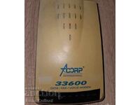 Ρετρό Μόντεμ Acorp International 33600 Fax Modem