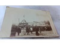 Снимка Военен молебен на площада