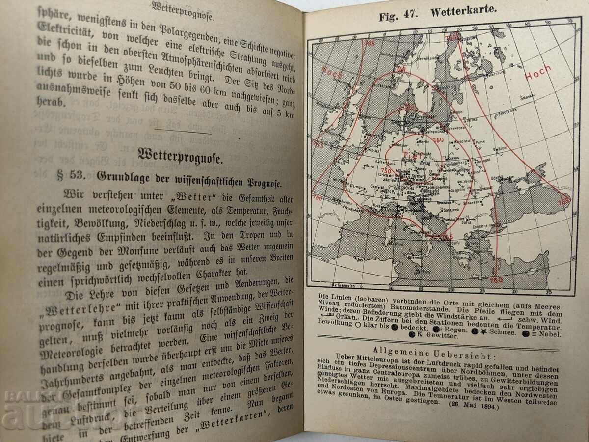 1896 METEOROLOGIE LIMBA GERMANĂ - 7