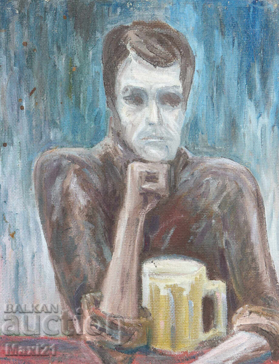 Auction  Oil painting portrait