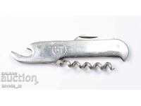 Corkscrew with bottle opener VT