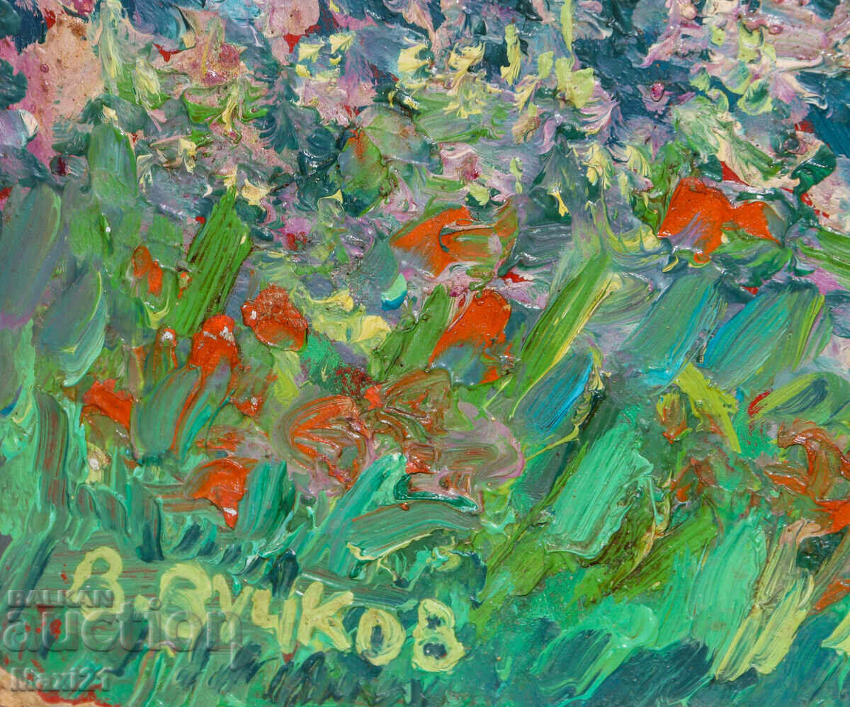 Ελαιογραφία δασικού τοπίου - 6