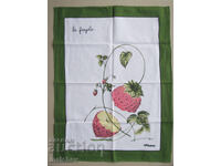 Old cotton towel 1 cover rug 59/78 cm, new excellent