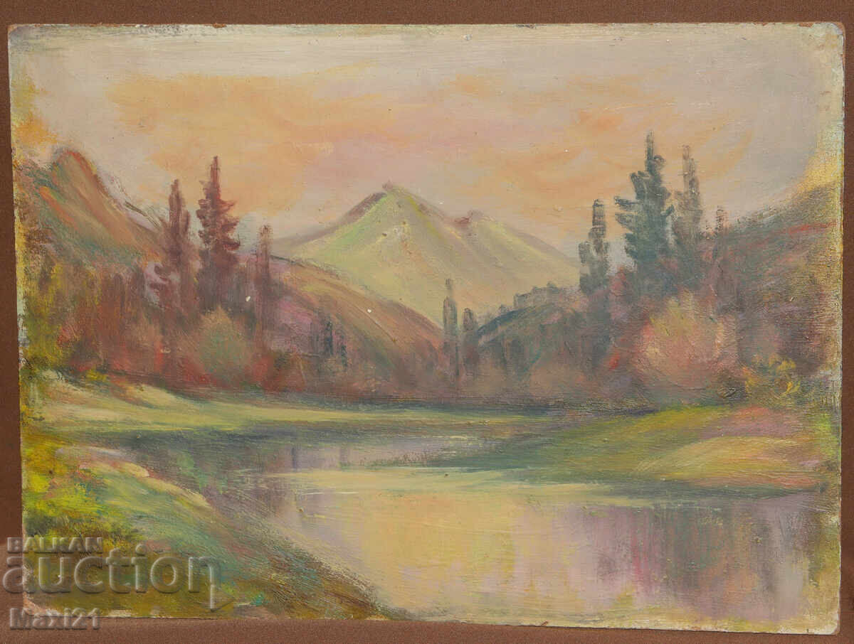 Маслена картина есенен пейзаж с цена 180.00 лв. | € 92.03 Маслена картина есенен пейзаж с цена 180.00 лв. | € 92.03