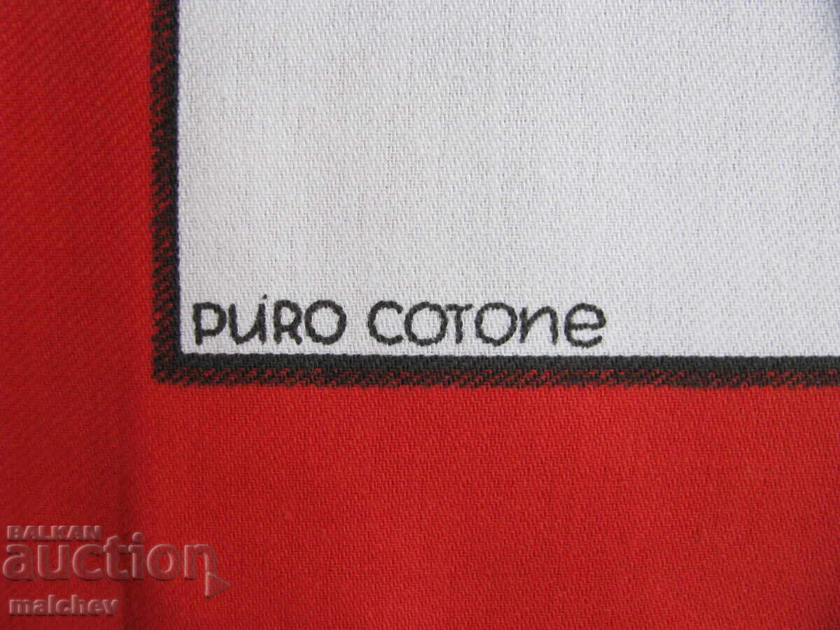 Παράδοση Παλιά βαμβακερή πετσέτα 2 καλύμματα χαλί 59/78 εκ., καινούργιο άριστο Παράδοση Παλιά βαμβακερή πετσέτα 2 καλύμματα χαλί 59/78 εκ., καινούργιο άριστο