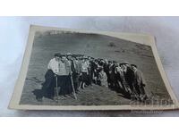 Photo of Lyulin Agronomists from the 2nd semester on an excursion, 1930