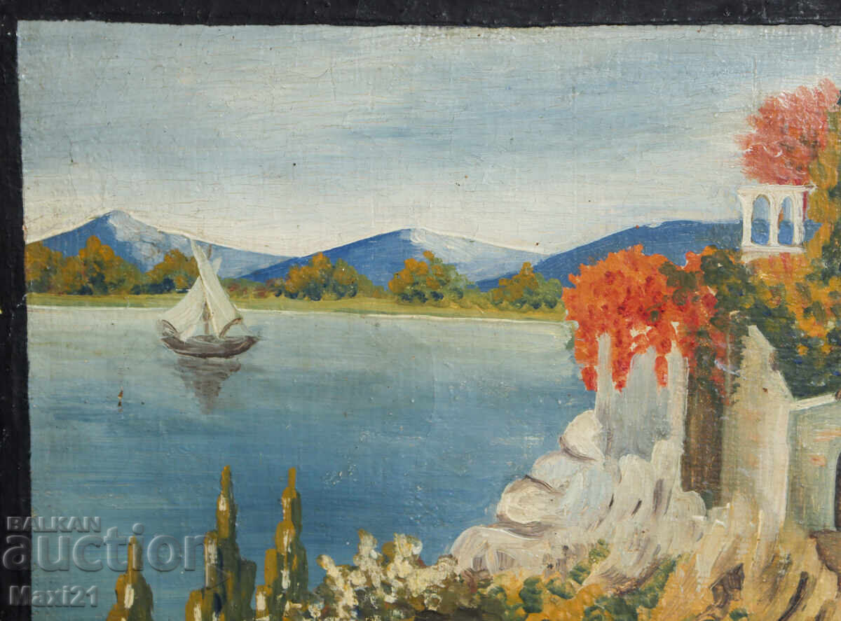 Delivery of 1939 Oil Painting Seascape Delivery of 1939 Oil Painting Seascape