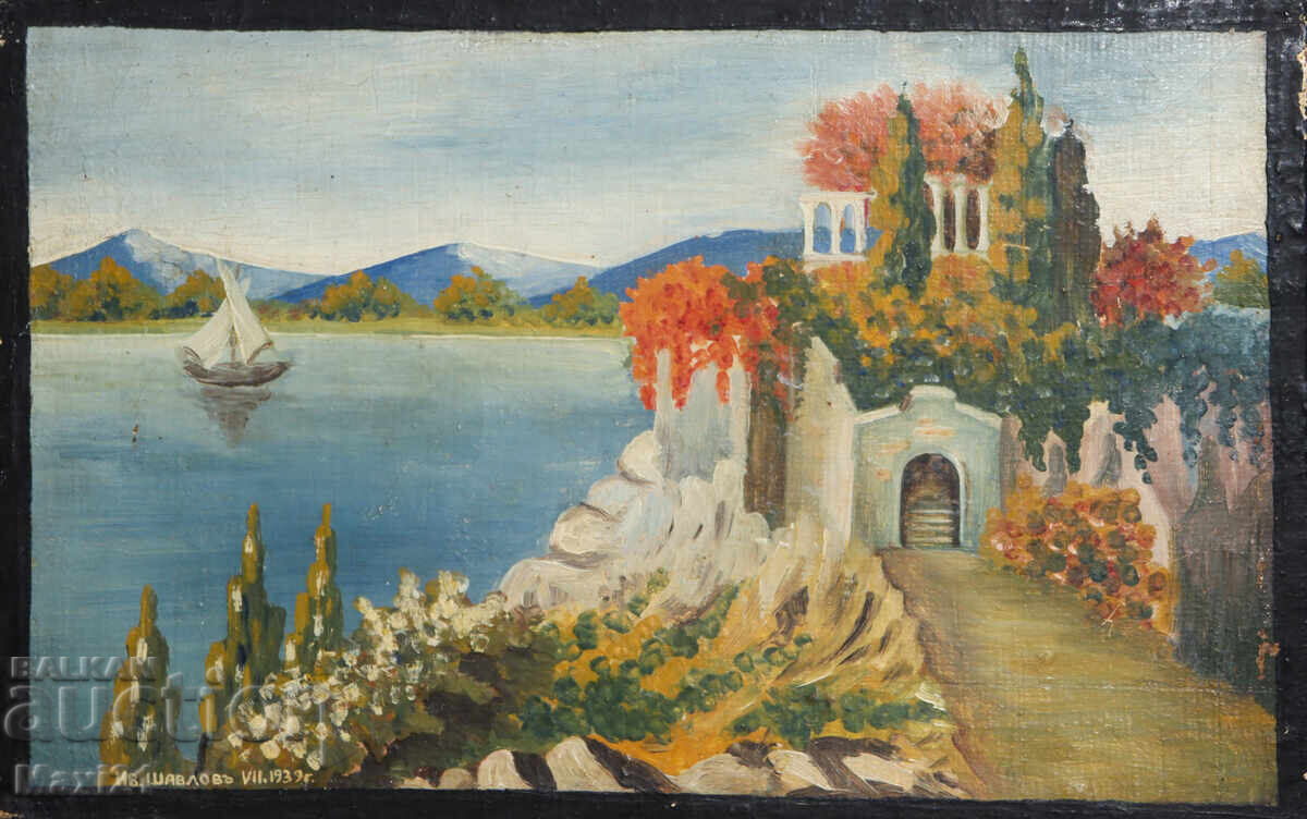 1939 Oil Painting Seascape 1939 Oil Painting Seascape