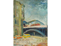 Ελαιογραφία αστικού τοπίου