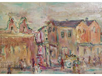 Ελαιογραφία αστικού τοπίου