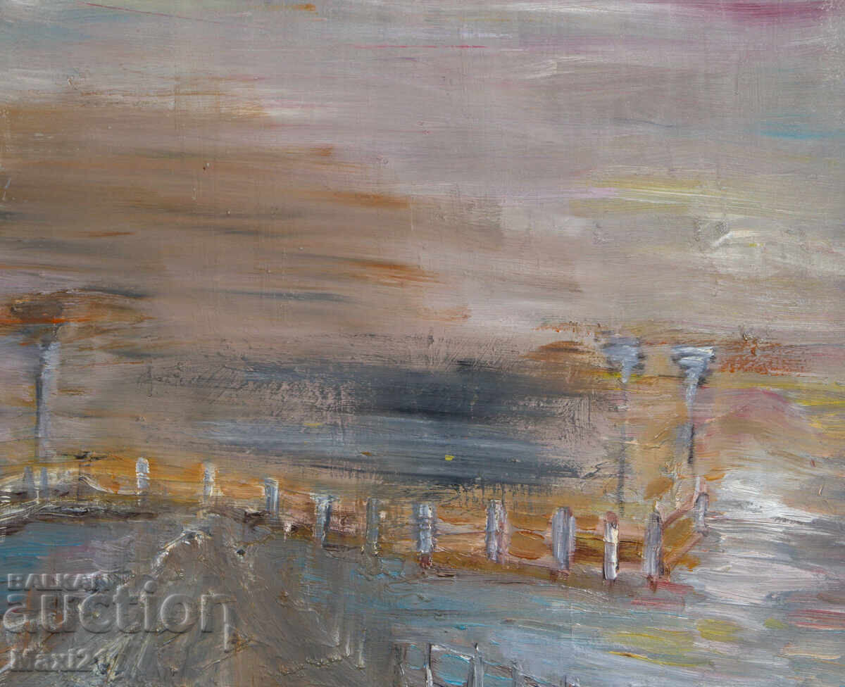 Delivery of Oil painting rural landscape