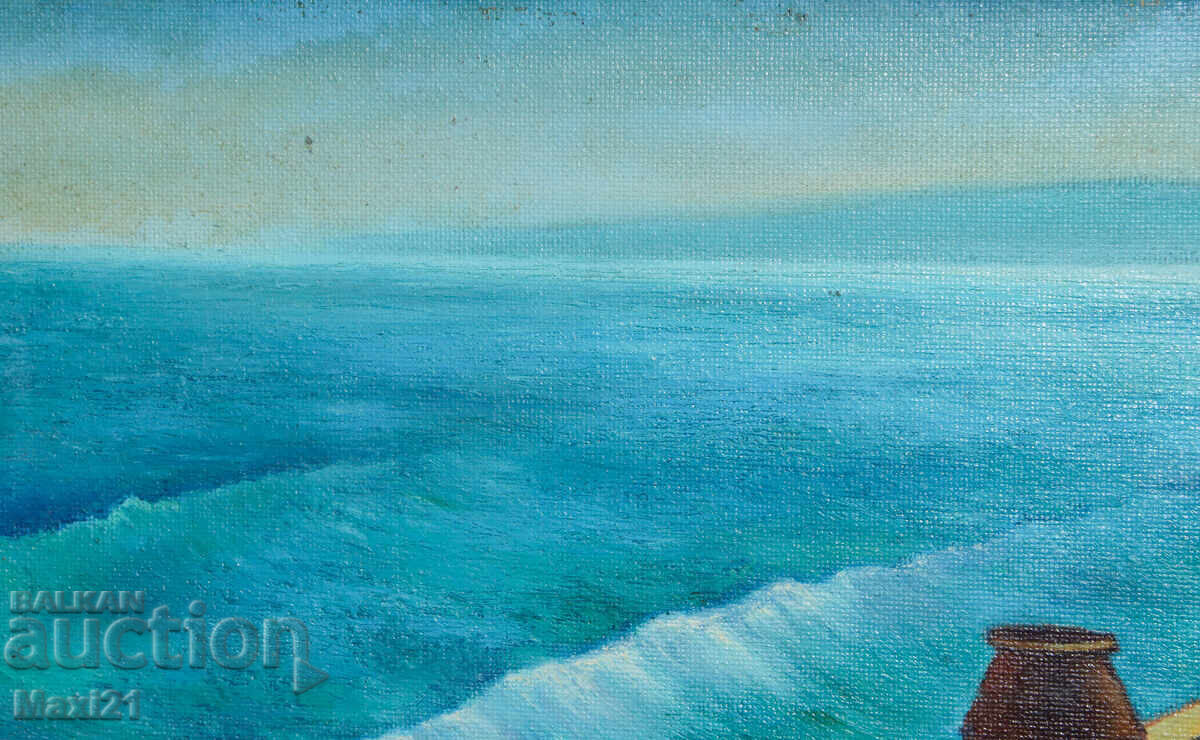 Delivery of Oil painting seascape