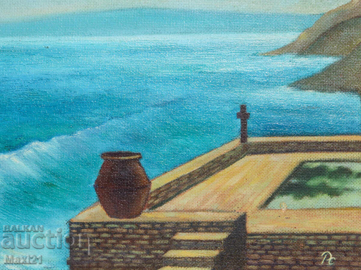 Oil painting seascape - 5