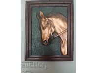 Παλαιό ανάγλυφο έργο ζωγραφικής