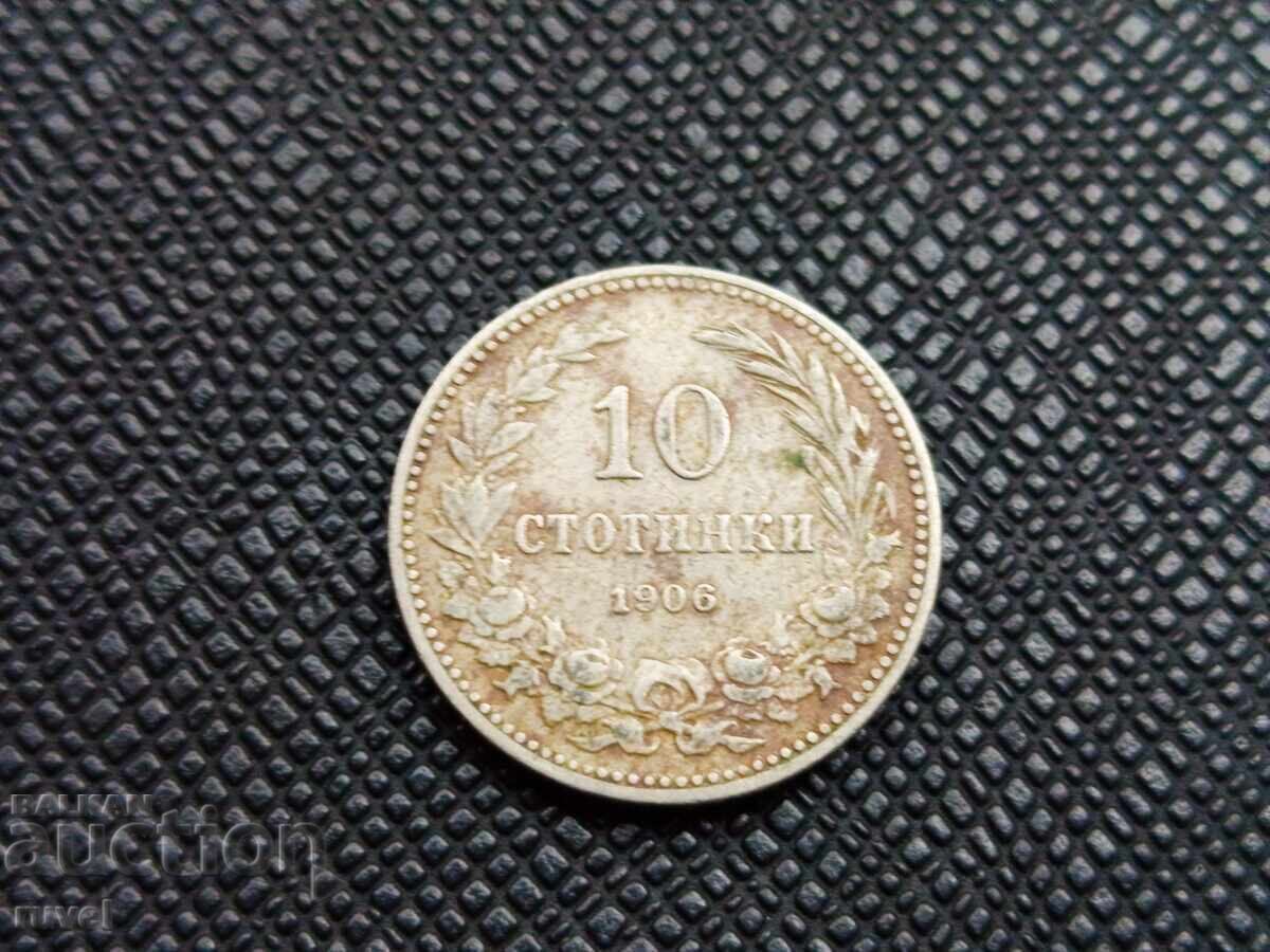 10 cenți 1906