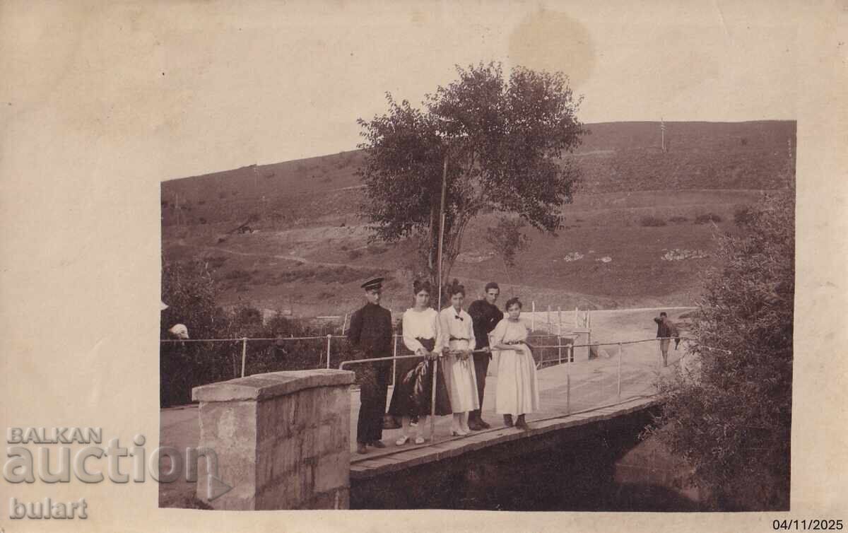 Пощенска картичка Царство Б-я На моста Пътувала ПК