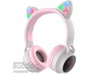 Căști Bluetooth fără fir pentru fată