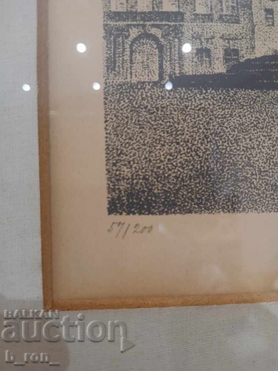 Auction  Old Lithography