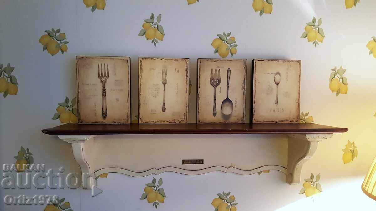 Set of two paintings, rustic style with price 57.00 BGN | € 29.14