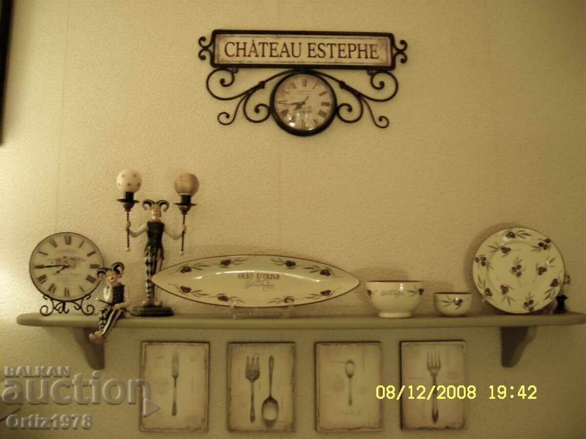 Delivery of Set of two paintings, rustic style