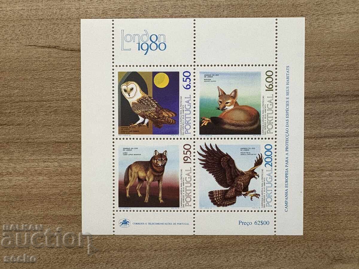 Πορτογαλία - Προστασία της Φύσης (1980) MNH
