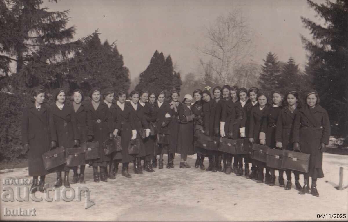 Carte poștală Regatul Bulgariei Fotografie de clasă Circulată CP