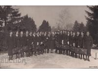 Ταχυδρομική κάρτα Βασίλειο Βουλγαρίας Σχολική φωτογραφία Ταξιδεμένη ΤΚ