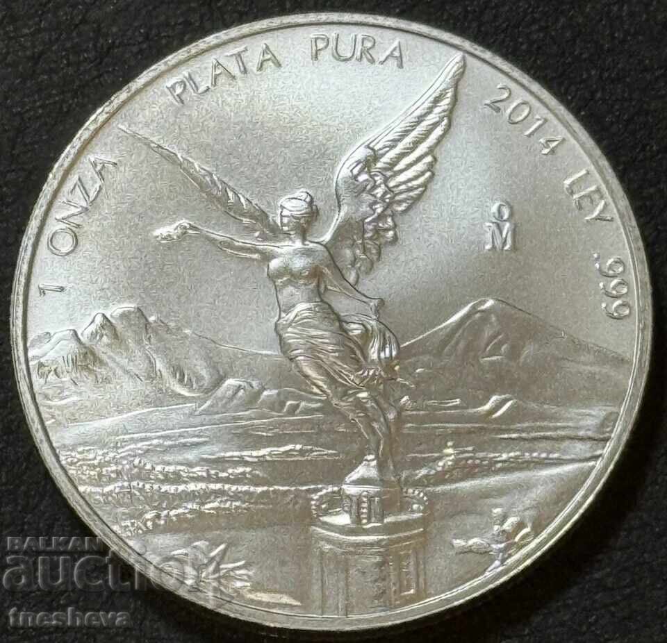1oz. Argint Mexico 2014 - "Libertad" 1oz. Argint Mexico 2014 - "Libertad"