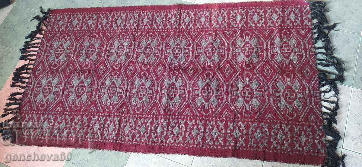 Παράδοση Παλιό υφαντό μάλλινο χαλί 90/170εκ Παράδοση Παλιό υφαντό μάλλινο χαλί 90/170εκ