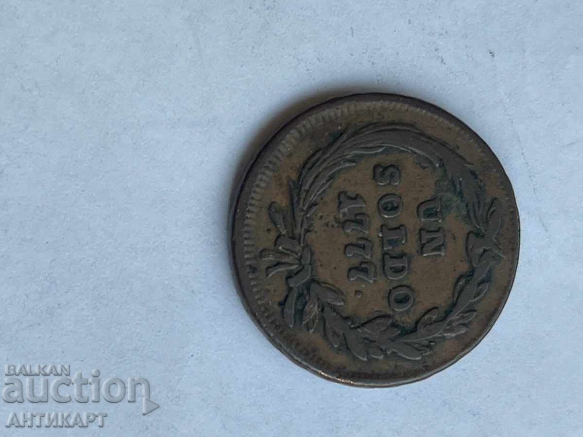 Auction Row of copper coin Austria Netherlands 1 liard 1789 Joseph II Auction Row of copper coin Austria Netherlands 1 liard 1789 Joseph II