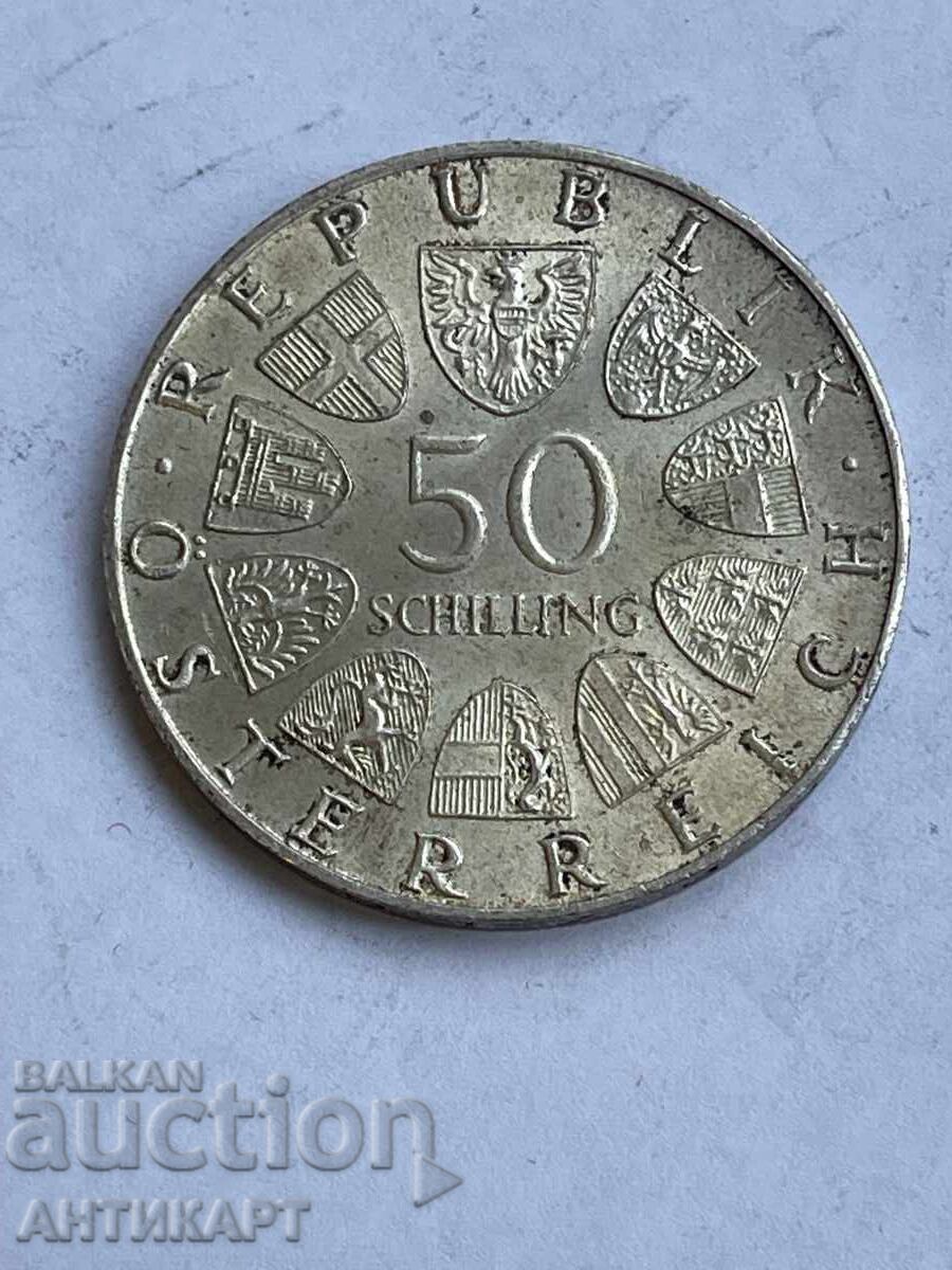 Silver Jubilee Coin Austria 50 Schillings 1974 Silver Jubilee Coin Austria 50 Schillings 1974