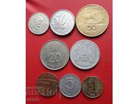 Mixed lot of 8 coins