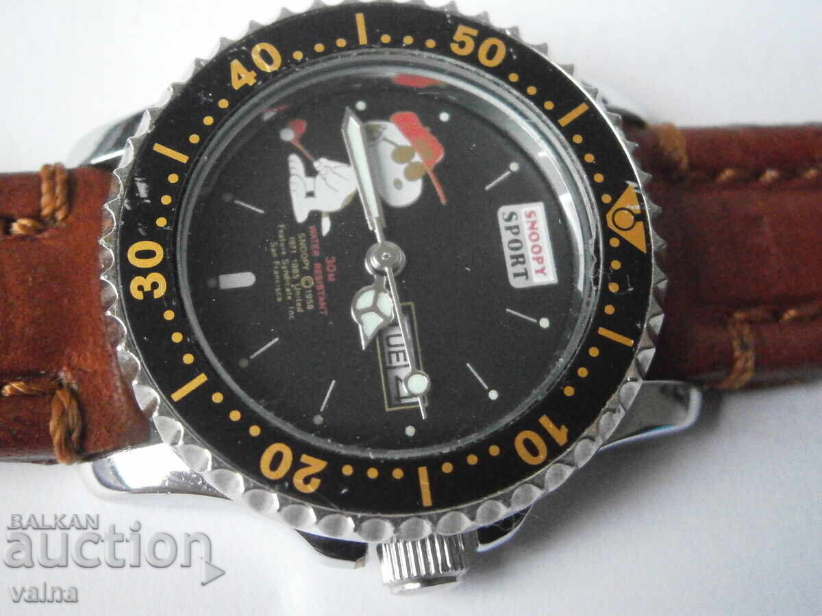 Snoopy Sports. quartz, Japan / de damă / de juniori, 45 lv cu preț € 20.00 | 39.12 BGN