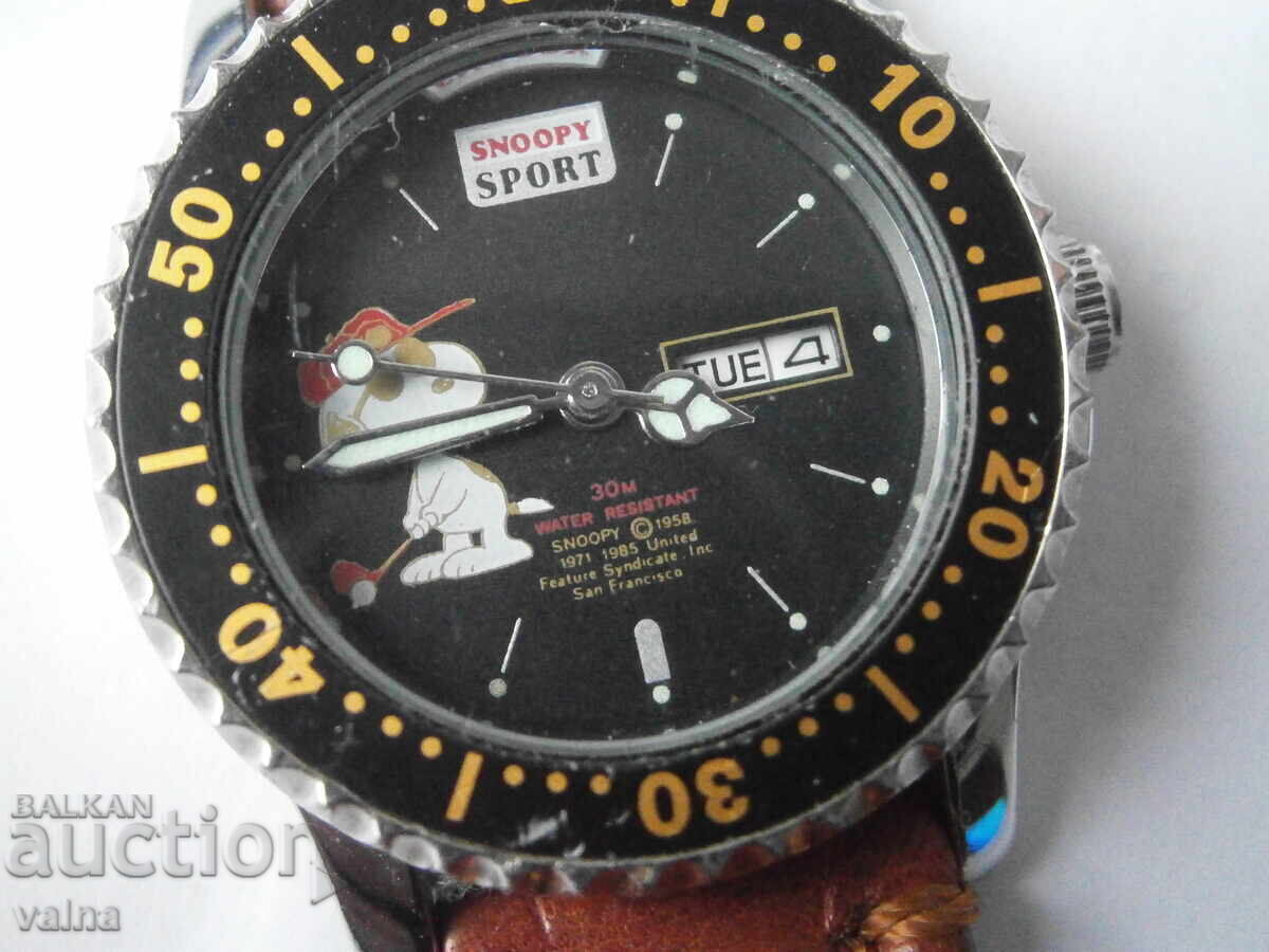 Licitație Snoopy Sports. quartz, Japan / de damă / de juniori, 45 lv